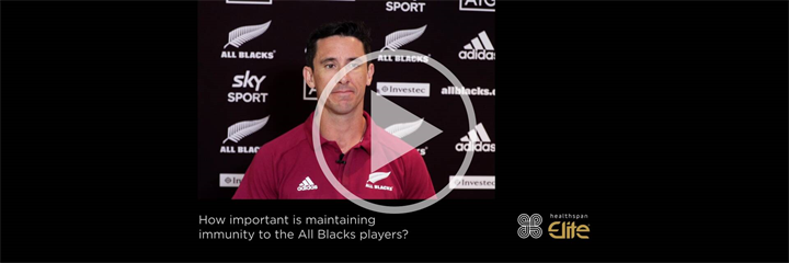 ALL BLACKS Q&A: ILLNESS, IMMUNITY AND PERFORMANCE