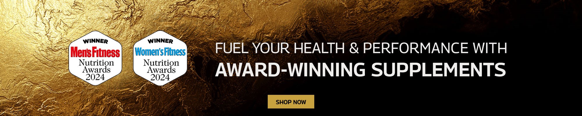 Fuel your health and performance with award-winning supplements. Shop now. 