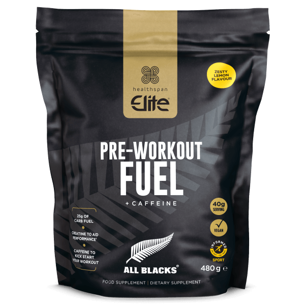 Elite All Blacks Pre-Workout Fuel pack