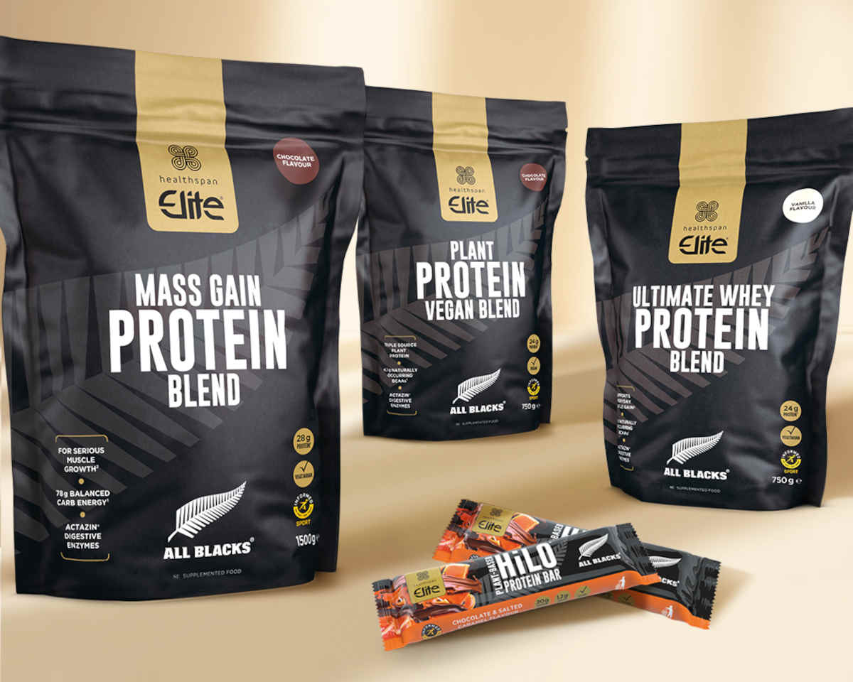 All Blacks protein packs
