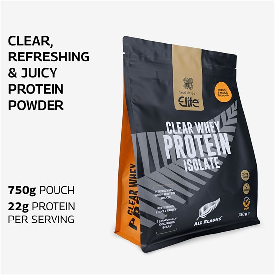 All Blacks Clear Whey Protein Isolate 