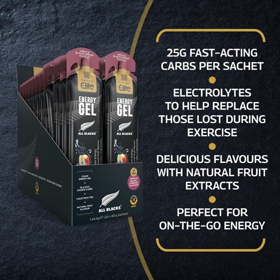 All Blacks Energy Gels 