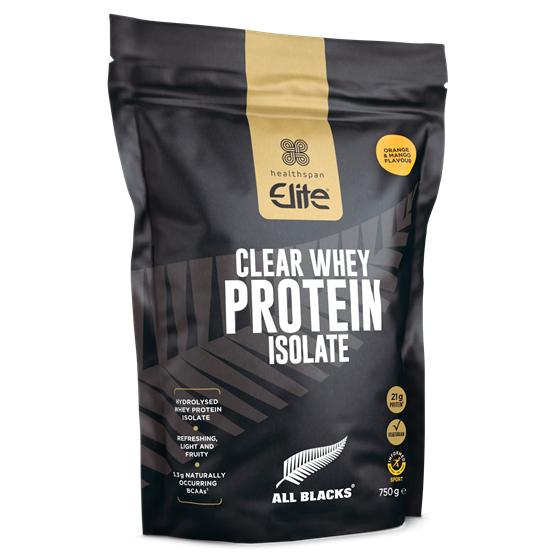 All Blacks Clear Whey Protein Isolate