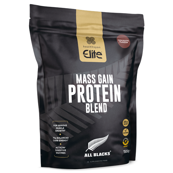 All Blacks Mass Gain Protein Blend − Chocolate