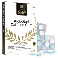 Kick−Start Caffeine Gum